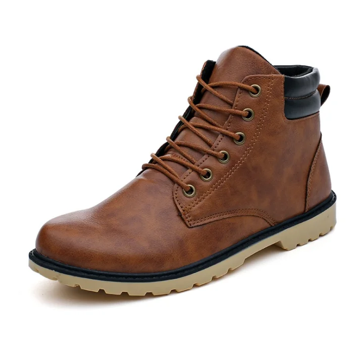 

2021 Fashion Casual Shoes Cheap Men Work Snow Boots Wholesale