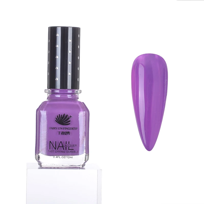

Hight Quality Color DIY Nail Art Beauty Gel Pink Purple 12ml Lacquer Nail Polish, 80 colors