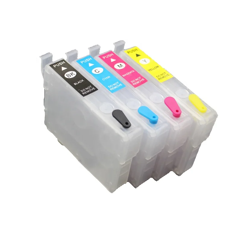

212 212XL No Chip Refillable Ink Cartridge Compatible For Epson Expression Home XP-4100 XP-4105 WF-2830 WF-2850 Without Chips