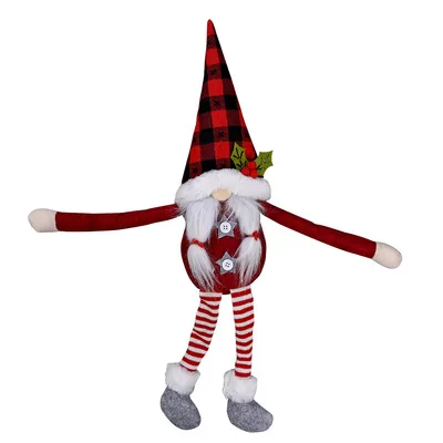 

Christmas new decoration products forest old man curtain buckle faceless doll curtain buckle curtain creative door hang, Customized color