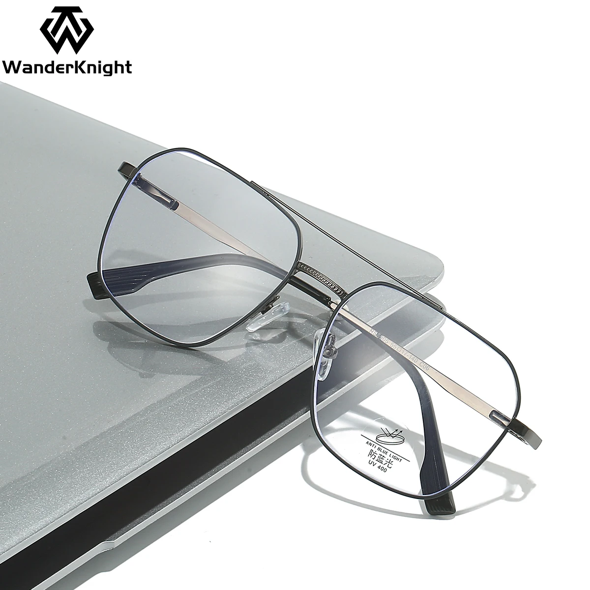 2024 Fashion Glasses For Men metal eyeglasses frames Vintage thin blue light blocking glasses Retro eyewear