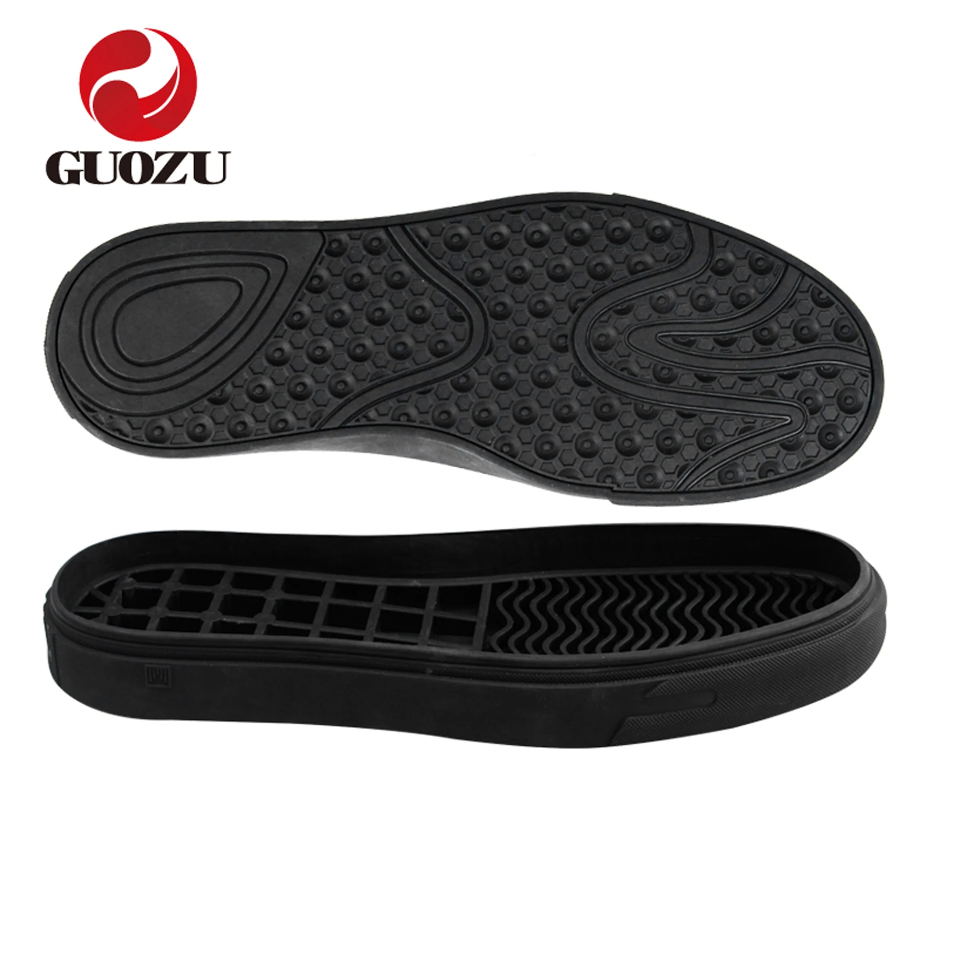 

Wholesale Thick Bottom Durable Men's Casual Sneaker Rubber Shoe Sole For Sale, Any color is available