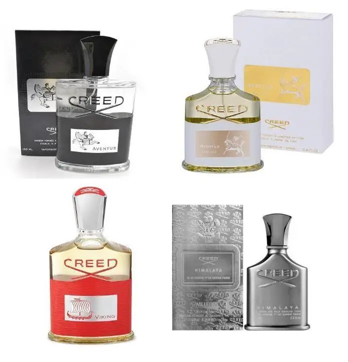 

Creed Aventus Millesime Viking 120ml 75ml 100ml fragrance men women long lasting smell brand creed perfume cologne fast ship
