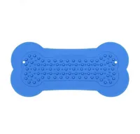 

Silicone Pet Training Bath Stickers Lick Pad Dog Shower Bone Stickers