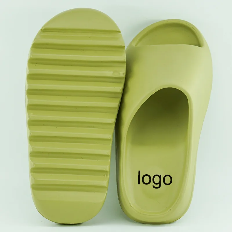 

Custom Logo Fashion Couple Yeezy Slide Slippers Outdoor Wear Thick Sole Summer Beach Women'S Flip Flops Yeezy Slide Slippers