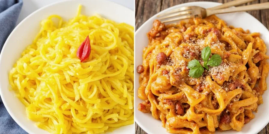 Lemon thyme spaghetti squash with sumac and olive oil