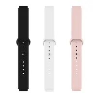 

Smartwatch B57 original replaceable strap for fitness tracker band black silicone wrist strap for B57