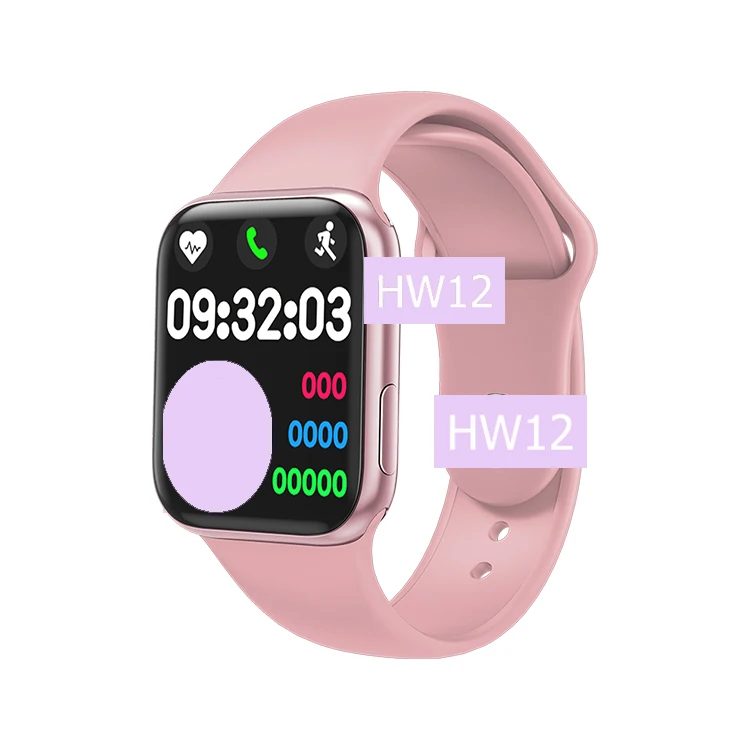

HW12 BT Call Smartwatch Series 6 1.57Inch Full Touch Custom Wallpaper Smartwatch Fitness Tracker Blood Pressure Smart Watch HW12