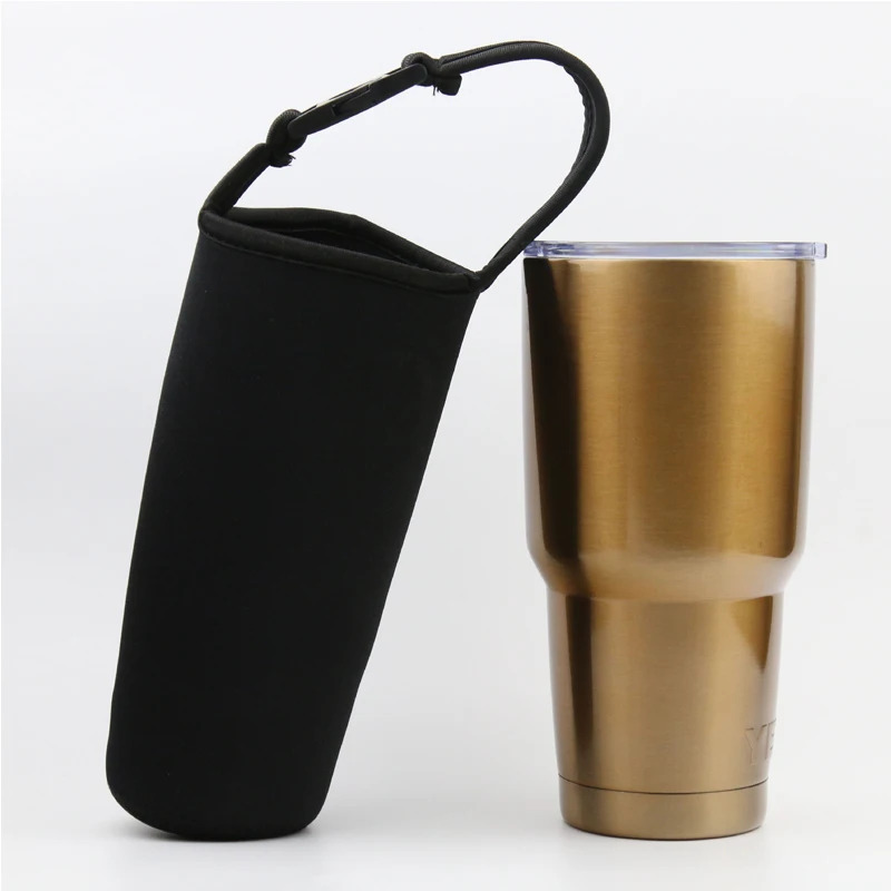 

Portable Neoprene Drop-proof Thermal Insulation Special Cloth Cover for Ice Tyrant Cup, Pure color