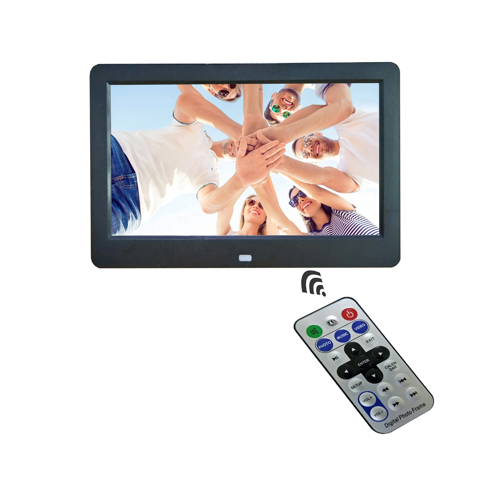 

Factory wholesales 10 inch plastic video player oem digital photo frame advertising display