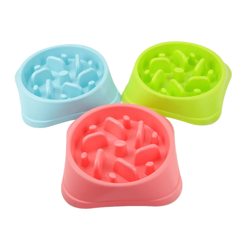

Food Grade Pet Feeding Round Plastic Bowl, Sky blue, red, green
