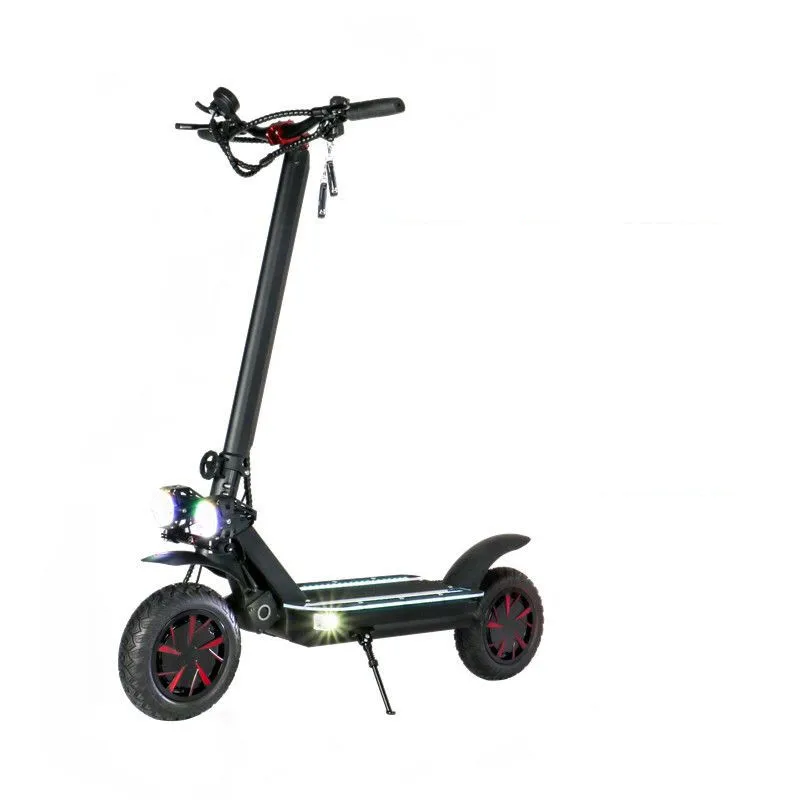 

Electric scooter into the era of driving cross-country 11 inch small electric scooter mini folding electric car