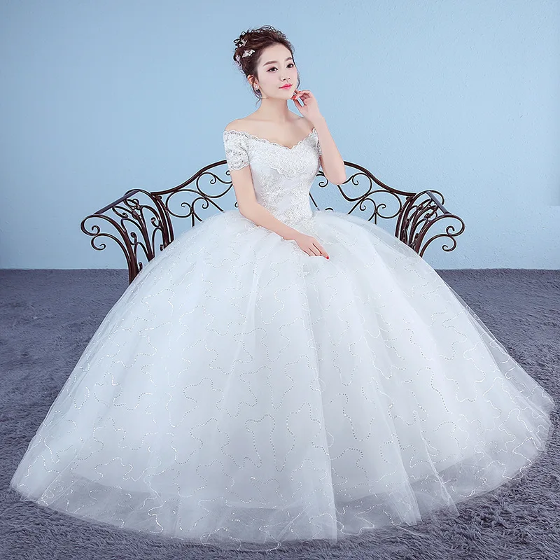 

2020 hot luxury sparkly lace wedding dress bridal gown ball wedding dress bridal gown, Blue;pink