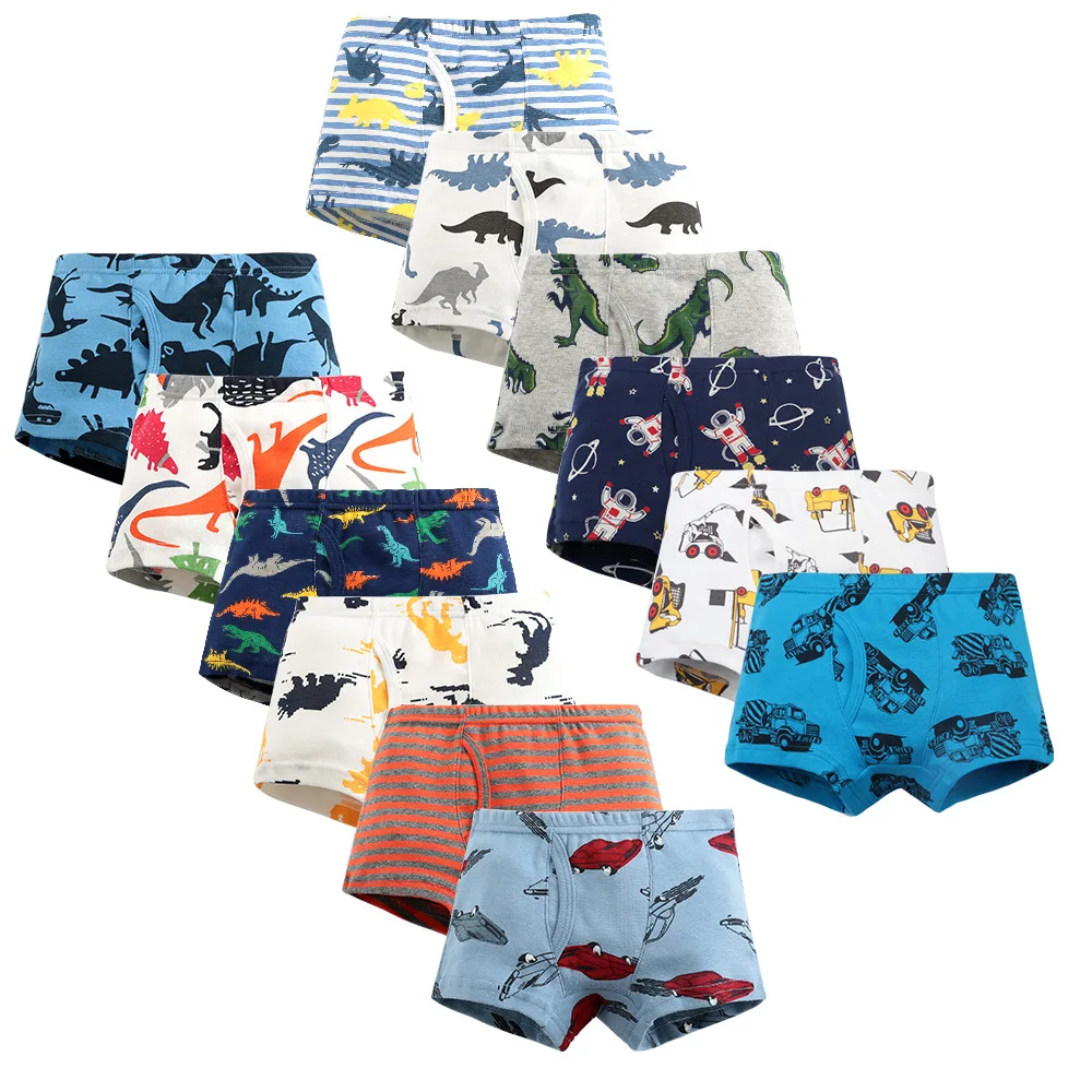 

Wholesale 100% cotton kids boy boxer shorts teen children wearing boy panties underwear, Picture shows