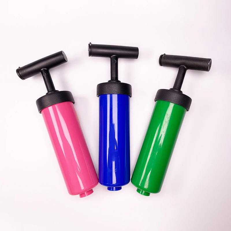 

Factory made new 6-inch one-way football air pump high-quality basketball inflator tool hand push ball air pump, Customizable