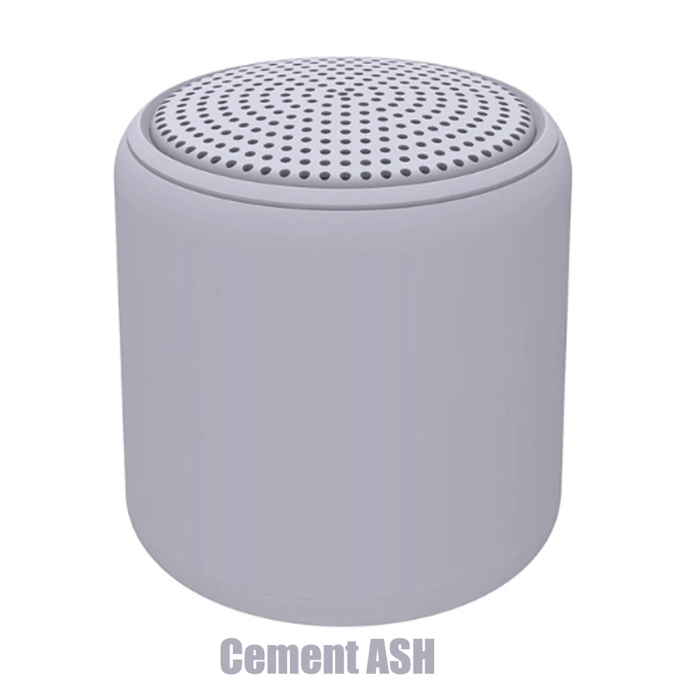 
Mini wireless portable bluetooth speaker Macaron small steel cannon stereo audio speaker for computer mobile phone car speaker 