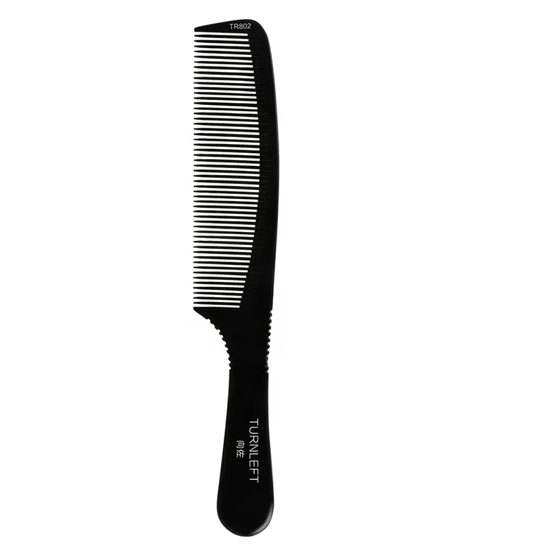 

Wholesale Custom Logo Carbon Fiber Salon Use Anti Static Hair Grooming Comb