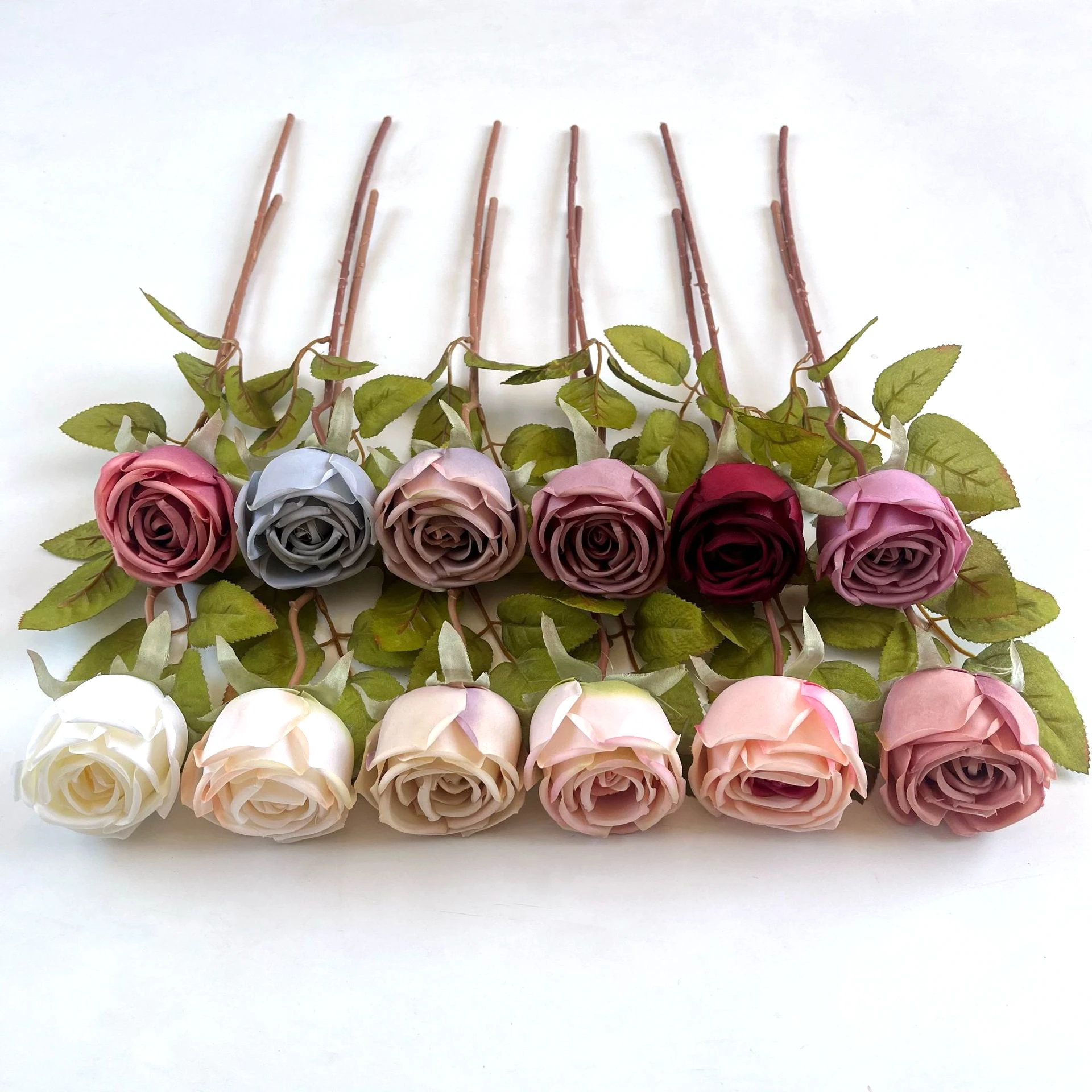 

Wholesale single stem silk flower rose artificial flowers rose in bulk