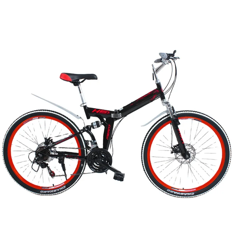 

26 inch mtb double disc brake folding mountain bicicletas barata mountainbike bike bicycle