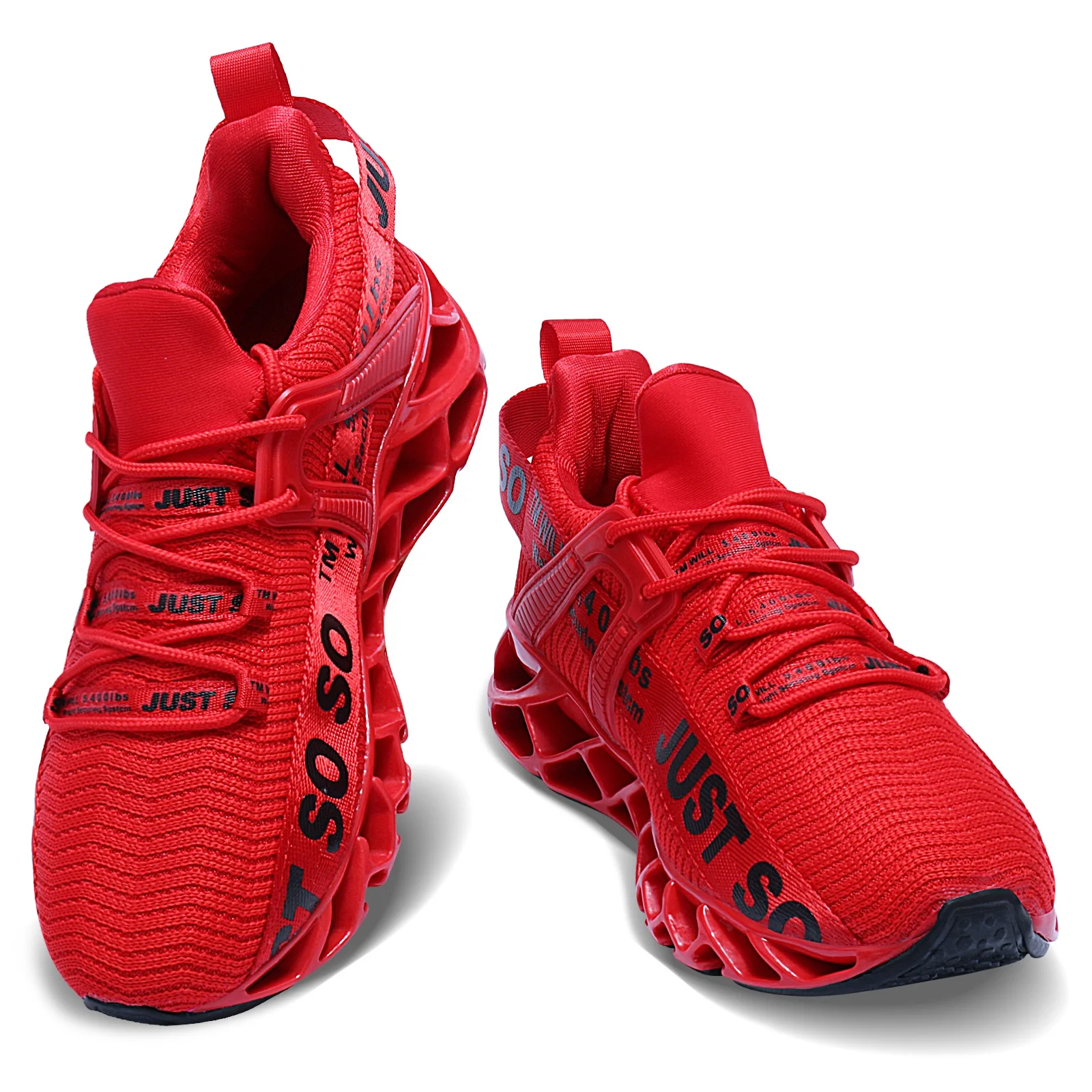 

Just so so Unisex Hot Selling Sneakers Athletic Walking Non Slip Blade Running Tennis Shoes Fashion Women's&Men's Sports Shoes, 28 colors