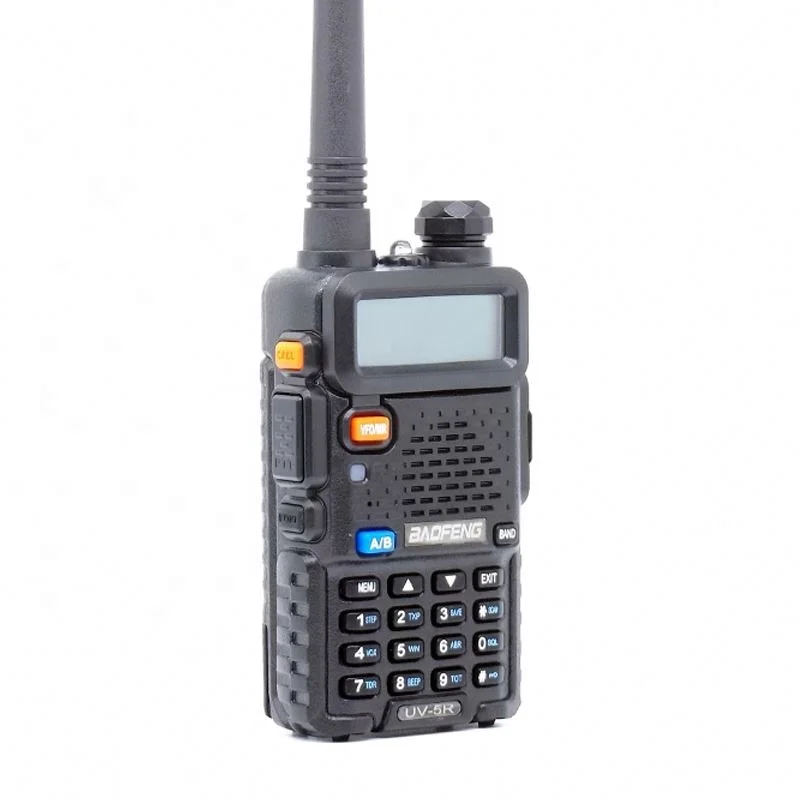 

Camouflage baofeng uv5r 128 channel radio handy walkie talkie, Black referee communication
