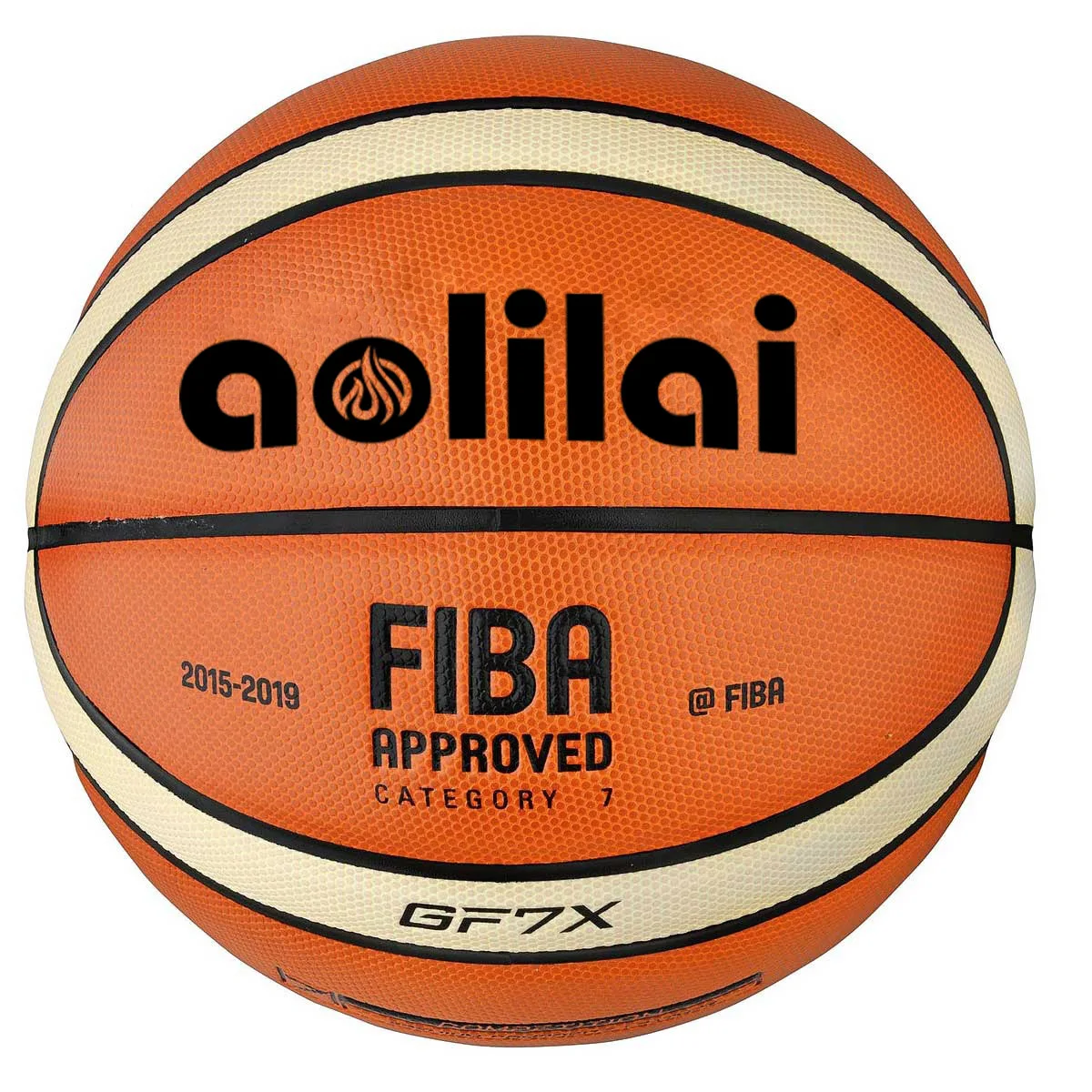 

Aolilai Basketball Outdoor Indoor PU Leather Seamless customize your own basketball size 6 basketball OEM