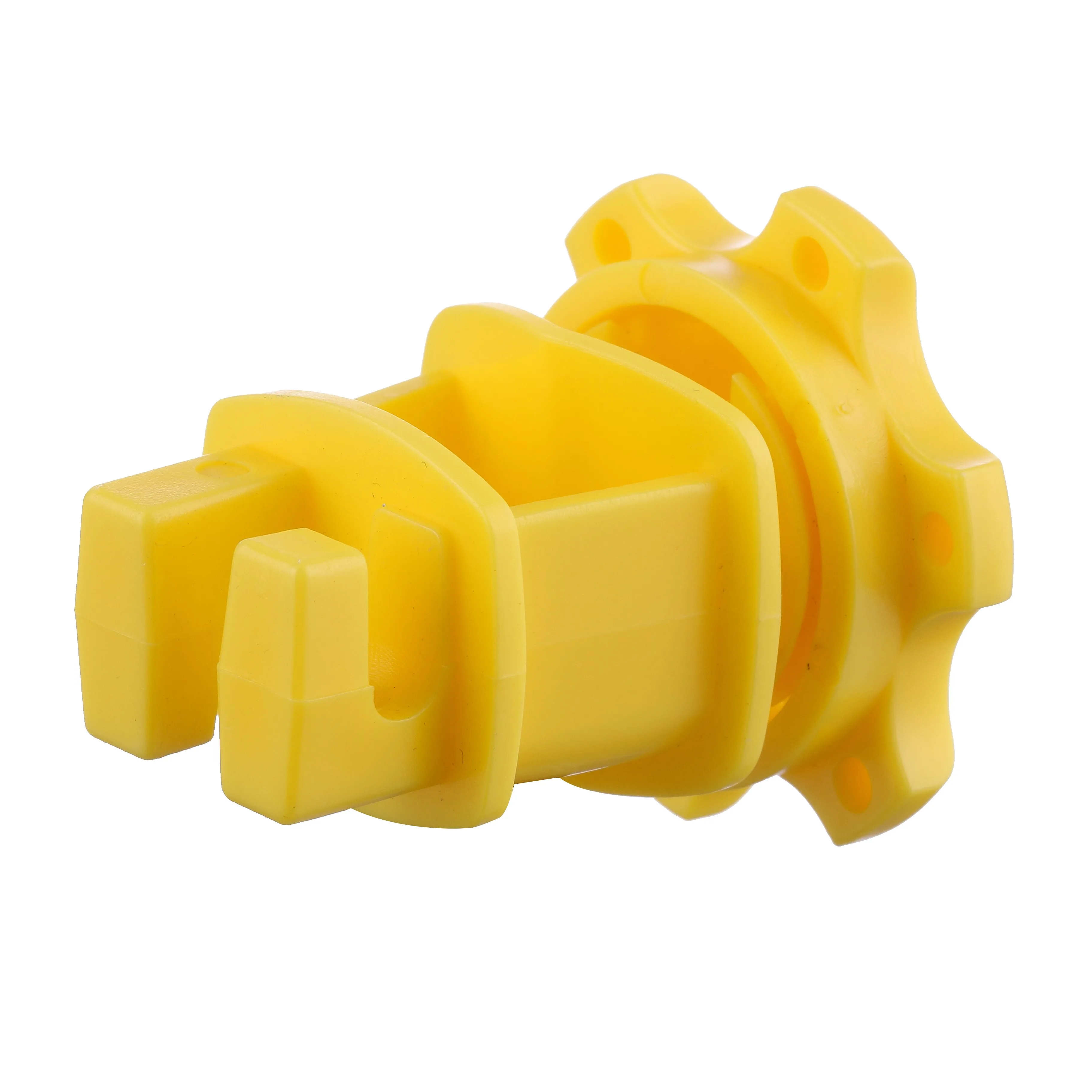 

High Quality Factory Low Prices Farm Fencing Round Post Electric Fencing Screw Insulators, Blue,red,yellow,purple,black or can be customized