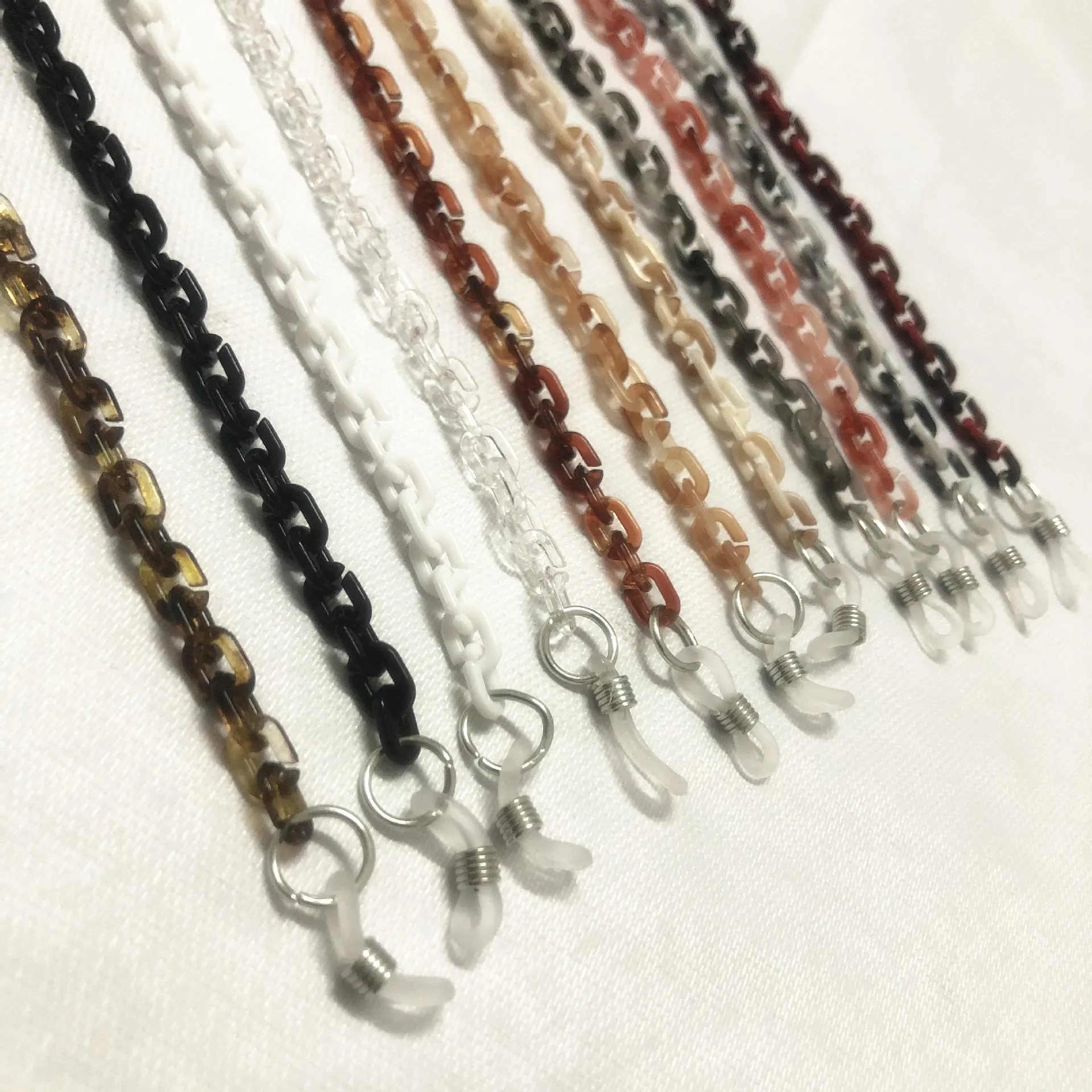 

mini bag with chain acrylic glasses chain custom waistbelt chain, Colorful