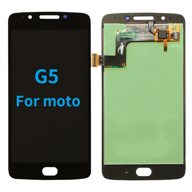 

For Motorola moto G5 LCD Touch Screen Phone Display Panel Digitizer Assembly Complete,display for moto g5 display, Black