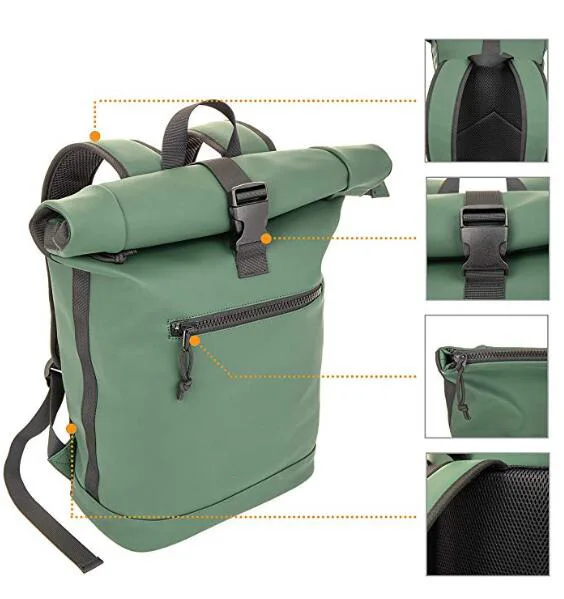 recycled waterproof backpack