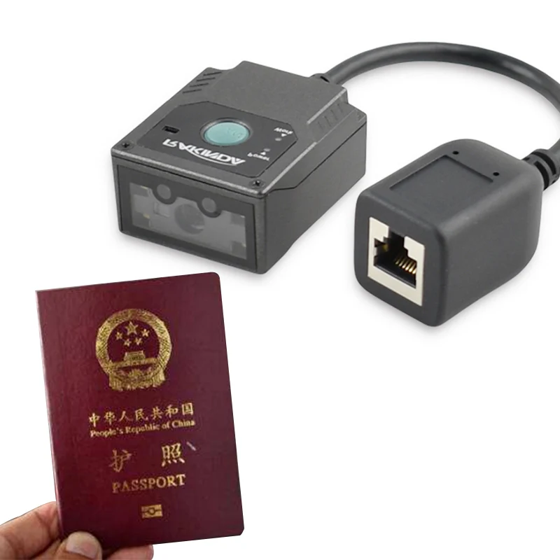 

LV3000U Hot Sell China Interface 1/2D Barcode Module OCR MRZ passport reader Scanner