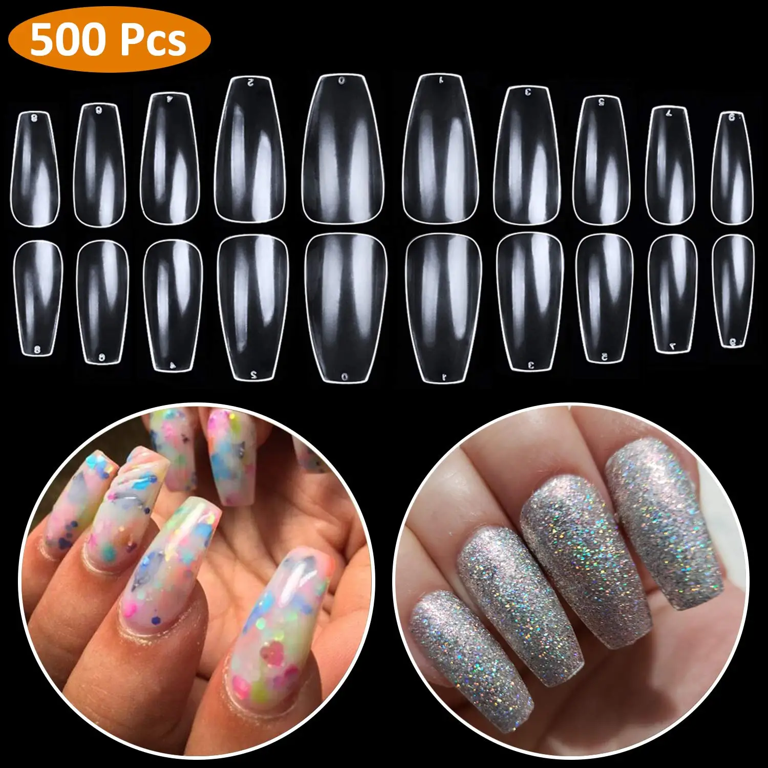 Amazon Best Sell Brand Btartbox Acrylic Nails Short Coffin Shaped Nail Tips 500 Pcs Ballerina False Nails 10 Sizes With Bag Buy Fake Nails Press On Nails Nail Tips 500pcs Product On Alibaba Com They're easy to both apply and remove. amazon best sell brand btartbox acrylic nails short coffin shaped nail tips 500 pcs ballerina false nails 10 sizes with bag buy fake nails press on