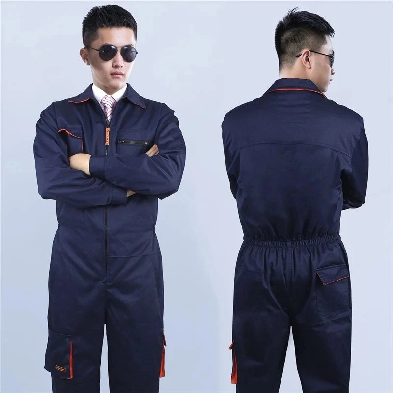 

S-5XL Siamese Overalls Suit Men's Car Repair Tooling Machine Repair Overalls Suit Dustproof And Breathable Large Size Overalls