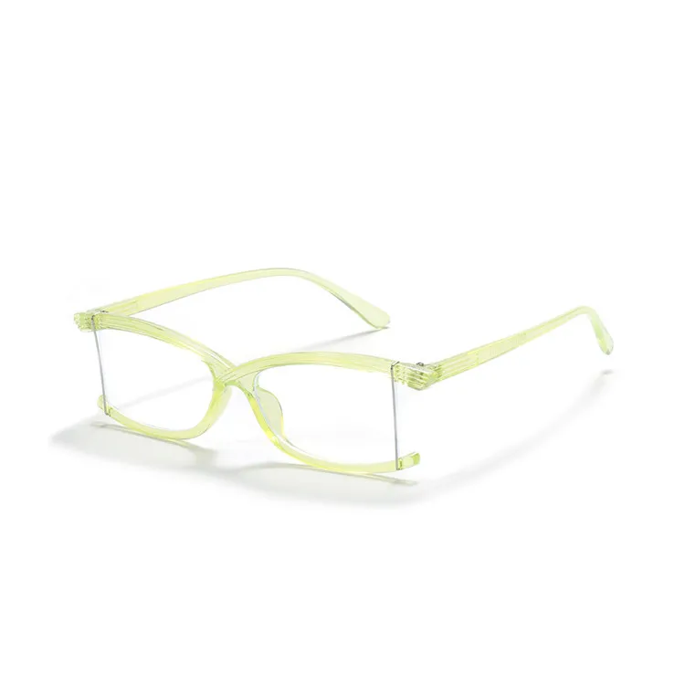 

China Online Shop Eye Glasses Safety Optical Eyewear square Frames clear fashion women men's anti-blue light glasses, Black