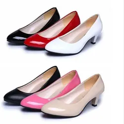 Fancy office lady high heel shoes wholesale dress 