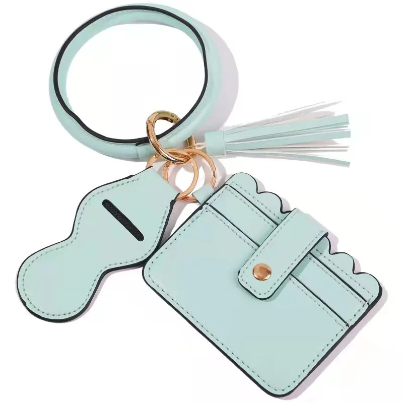 

Personalised Wholesale Bulk Blank Hand Sanitizer Holder Keychain Lipgloss Keychains