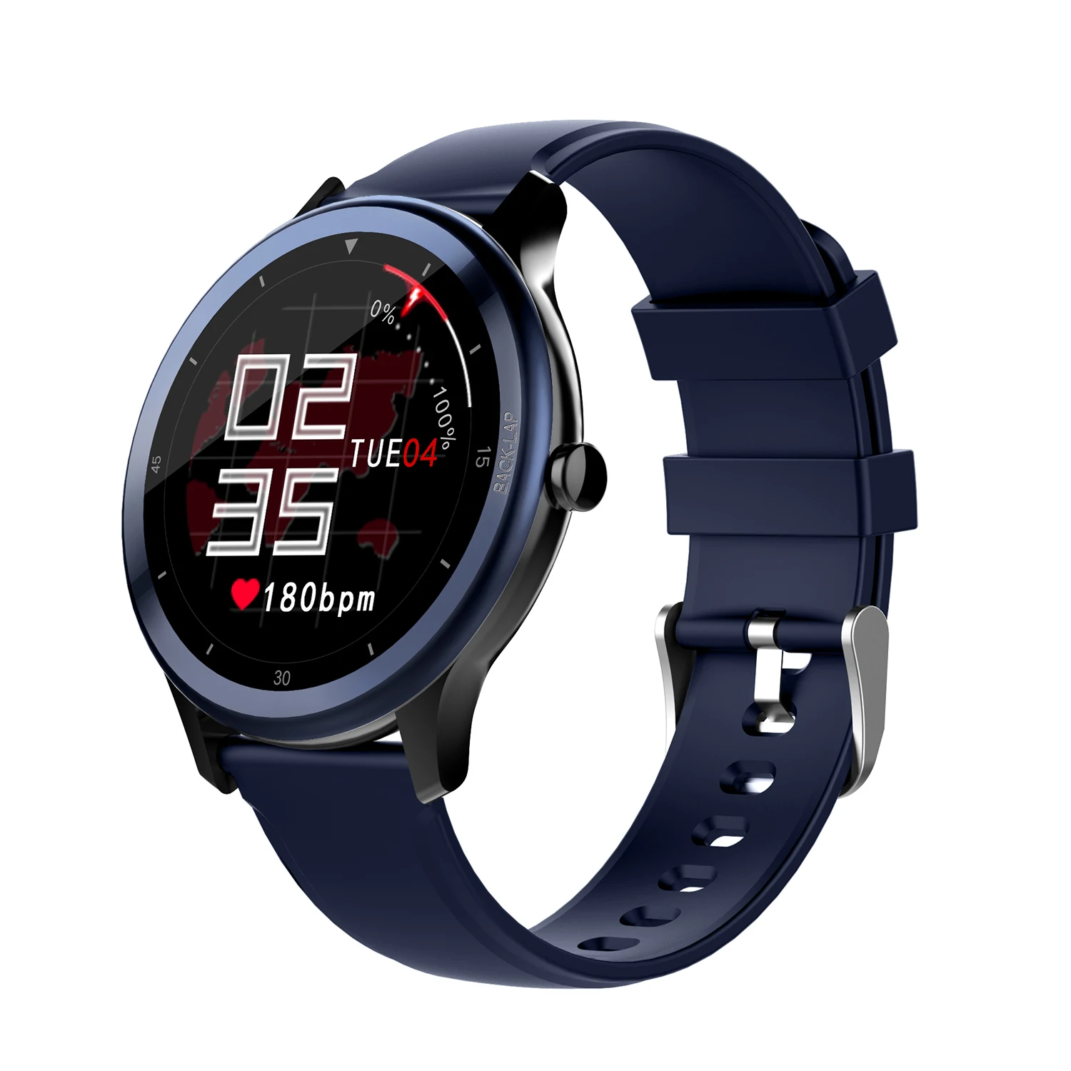 

JINMS Z05 Round Sports Smart Watch Gloryfit IP68 Waterproof 1.28 Inch K8 V8 Fitness Guangzhou Smart Watches