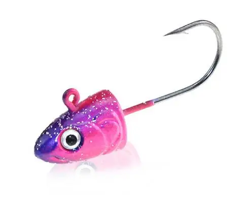 

TY 3.5g/5g/7g/10g yu type gen fishing gou lu ya fishing tackle wholesale fish head type lead head blood hook bulk, Picture