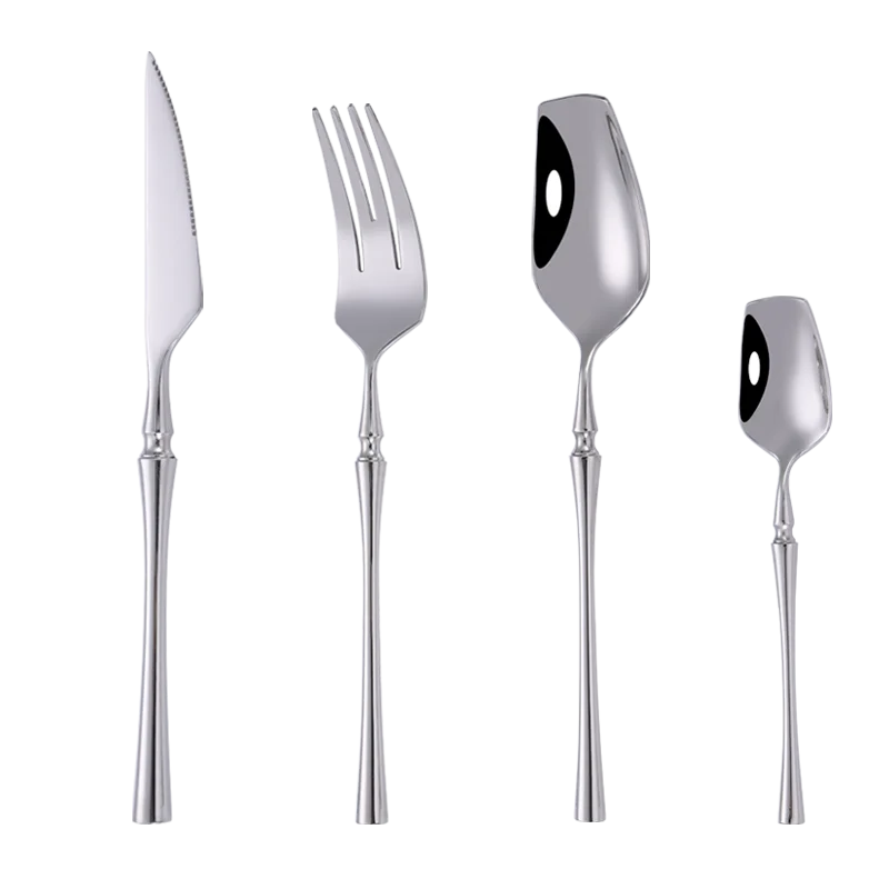 

304 high grade edible set stainless steel wedding travel cutlery set