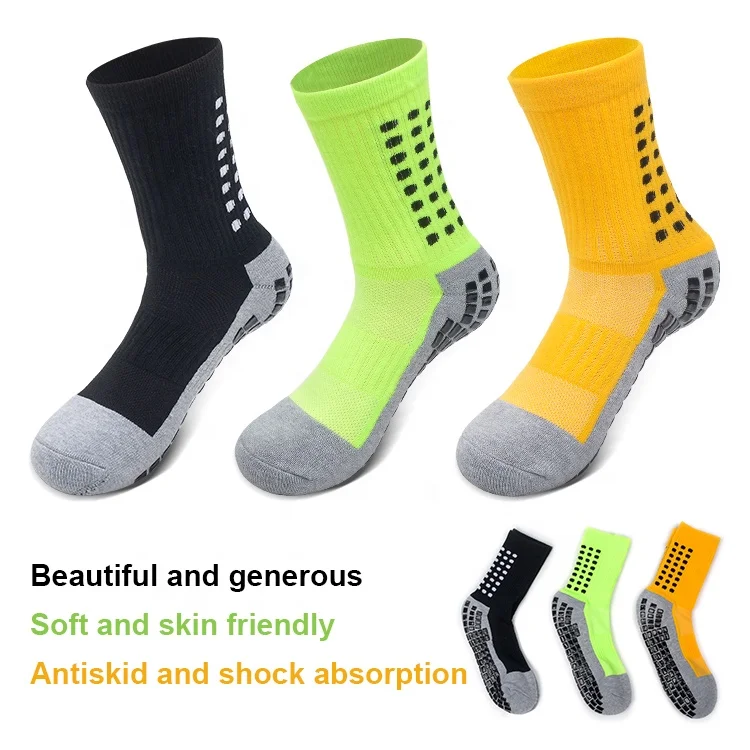 

Trampoline Non-slip Football Sport Socks Wholesale Custom Trampoline Socks