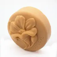 

Handmade 3D Flower Round Silicone Soap Mold for Moon Cake Chocolate Soap Making DIY Craft Bath Soap Molds