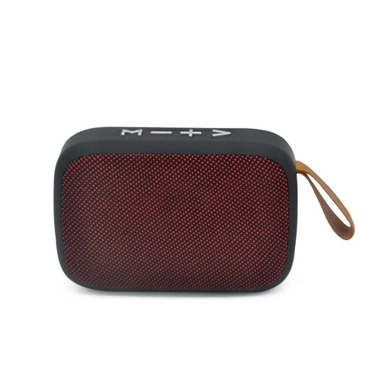 

Manufacturer Unique Design Rechargeable wireless BT Cloth Fabric square wireless speaker with custom