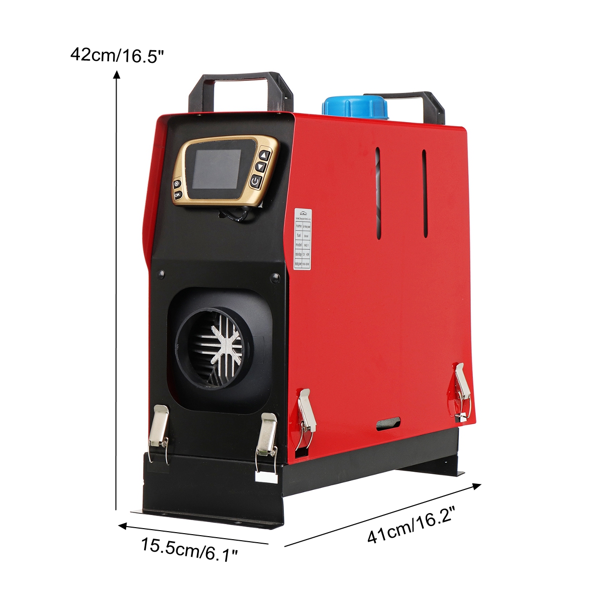 All In One Air Diesels Heater 8kw 12v One Hole Car Heater For Trucks