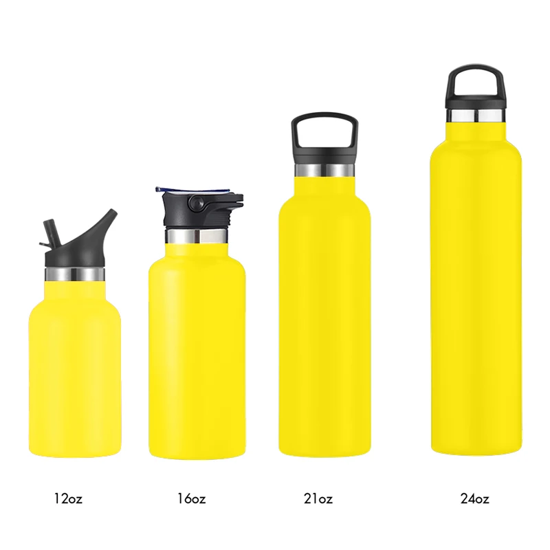 

Hot Selling 18/8 Stainless Steel Sports Water Bottle 750ml Insulated Narrow Mouth Flask, Customized color acceptable