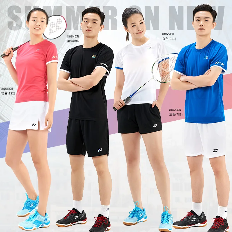 YY Y O N E X Sportswear  Team Wear Crew Neck Shirt Quick Drying LinDan Star Model Japan Design 8065 for Women