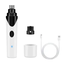 

Electric Rechargeable Pet Nail Grooming Tool Grinder , USB Painless Cat Dog Paws Nail Grinder Trimmer