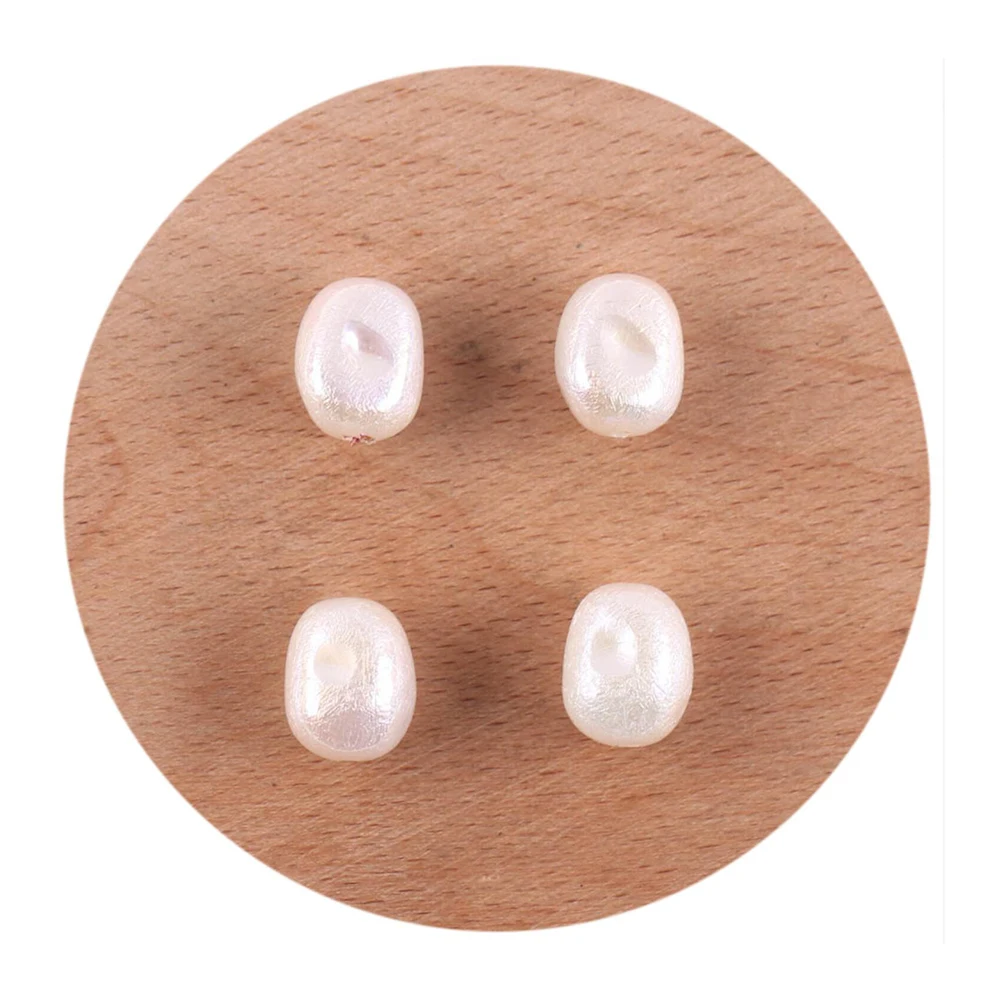 

Loose Beads Cordial Design 200Pcs 10*12mm Acrylic Beads Jewelry Accessories AB Effect Imitation Pearl Hand Made DIY Making