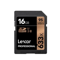 

Hot Sale Lexar SD633X 16G 32GB U1 SD Card 64GB 128GB 256GB 512GB U3 V30 C10 memory Card For 4K video Camera