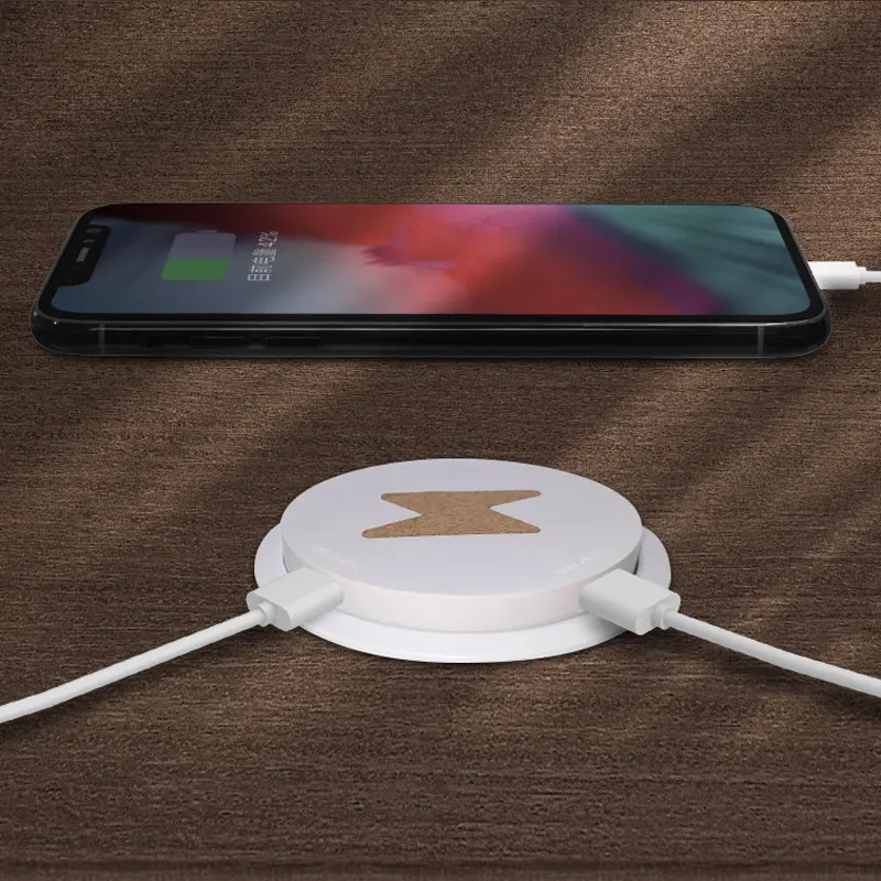 

Pop Up Insert USB Wireless Charger 2 in 1 Fast Wireless Charger for Mobile Phone
