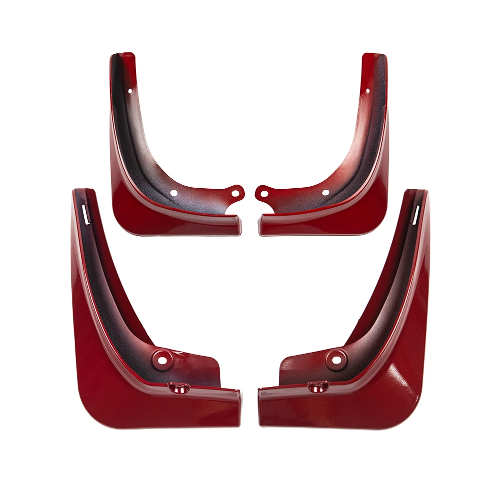 red mudguards